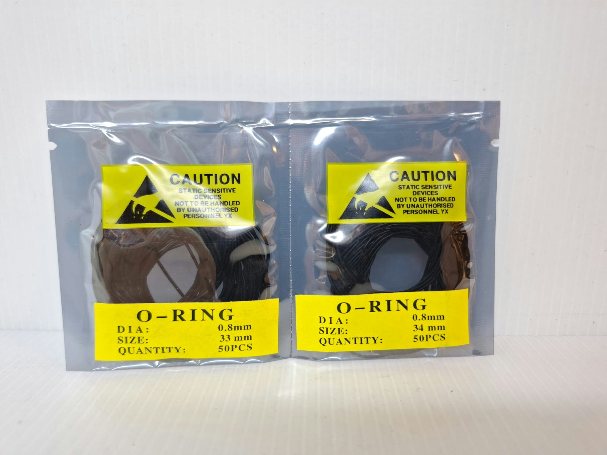 500 st: O-ringar 31-40mm (0.8-XL) (packning / tätning)