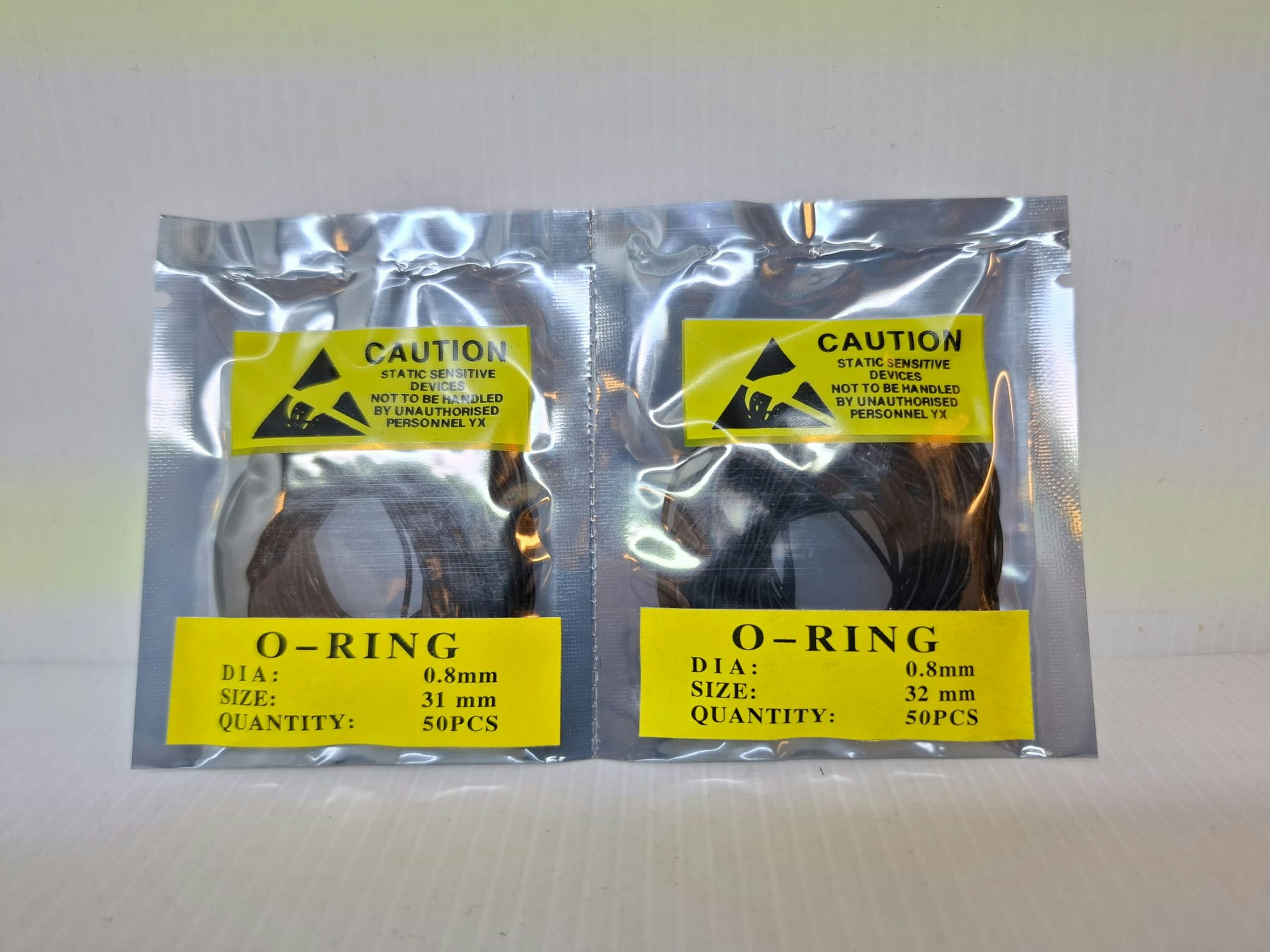 500 st: O-ringar 31-40mm (0.8-XL) (packning / tätning)