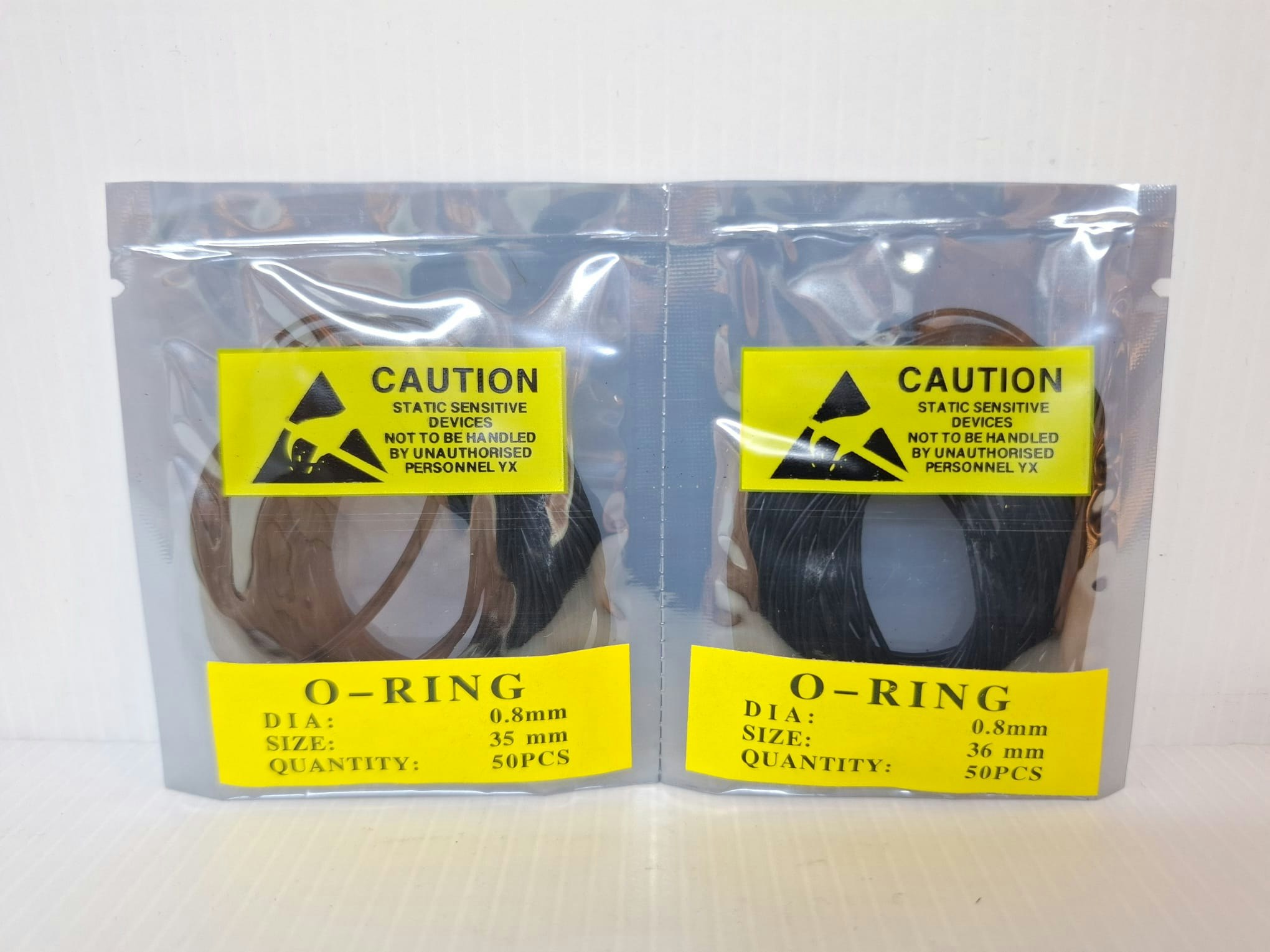 500 st: O-ringar 31-40mm (0.8-XL) (packning / tätning)