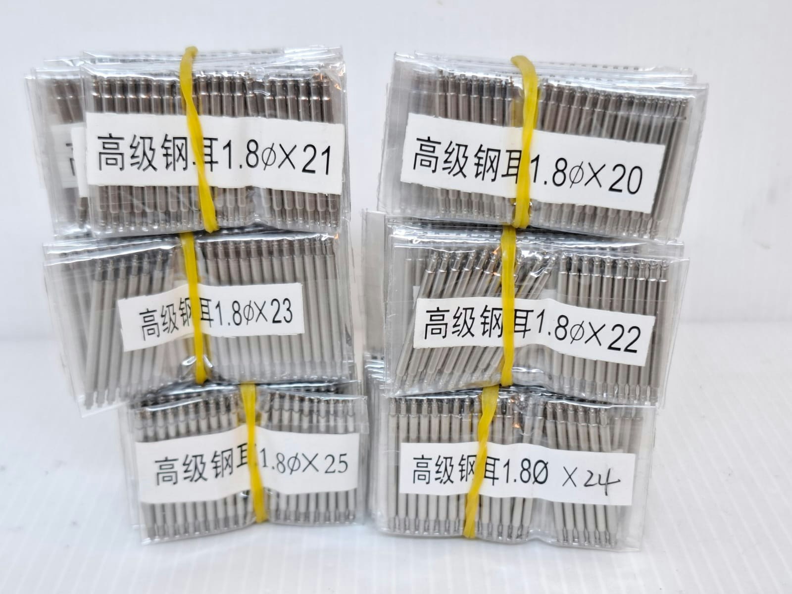 Bandstift / Bandsprint: Olika storlekar (13-25mm + 1.8mm diameter)