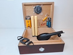 Cigarr humidor Angelo + Tillbehör