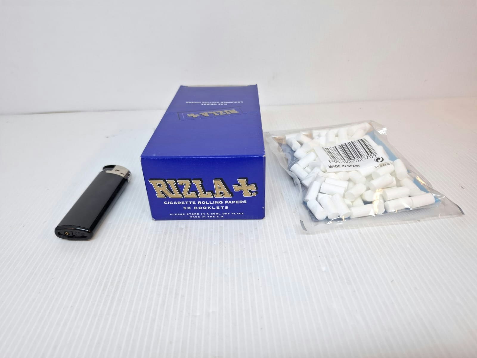 Rizla Mörkblå Mini cigarettpapper (10 förpackningar)