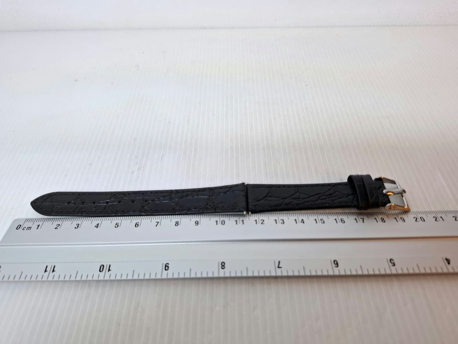 Armband LONGINES KALVSKINN "KROKODIL" (18 mm)