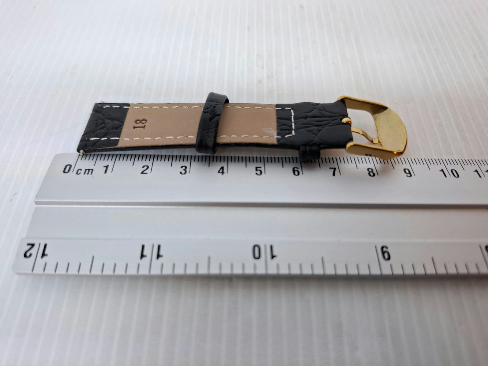 Armband LONGINES KALVSKINN "KROKODIL" (18 mm)