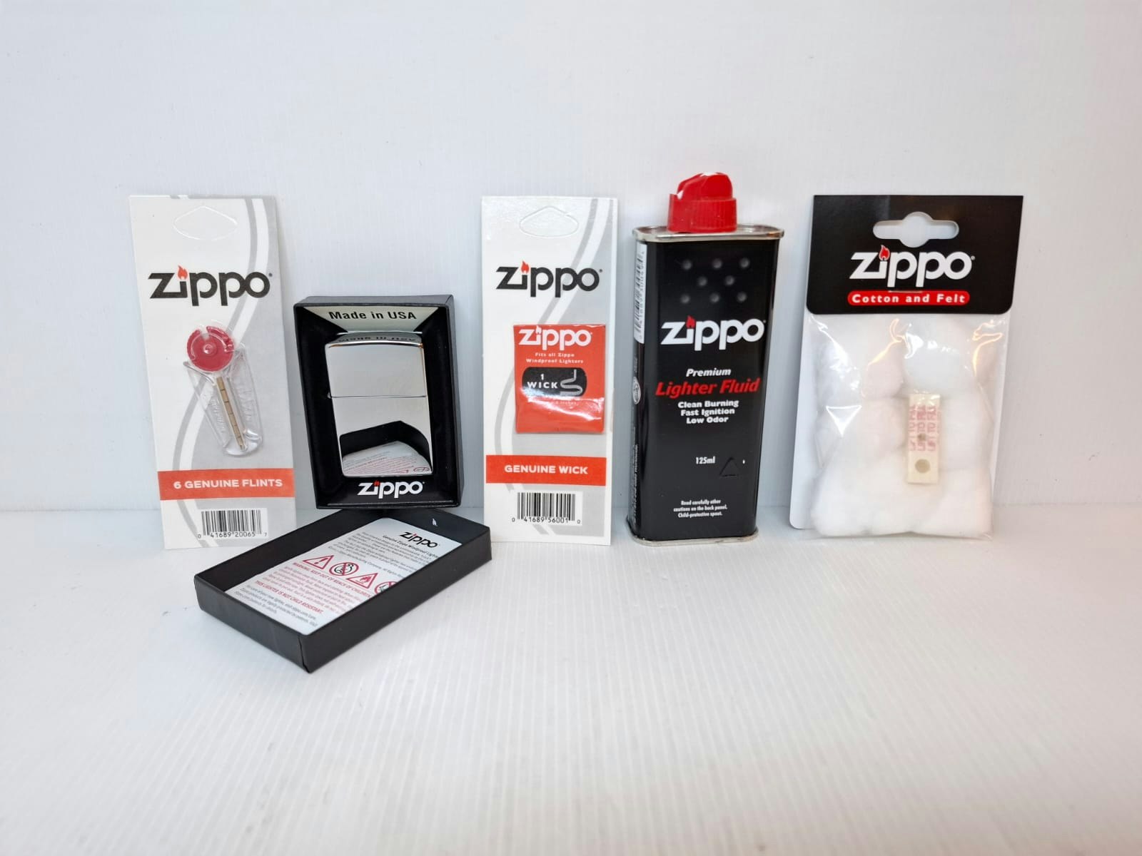 Zippotändare BLANK + tillbehör