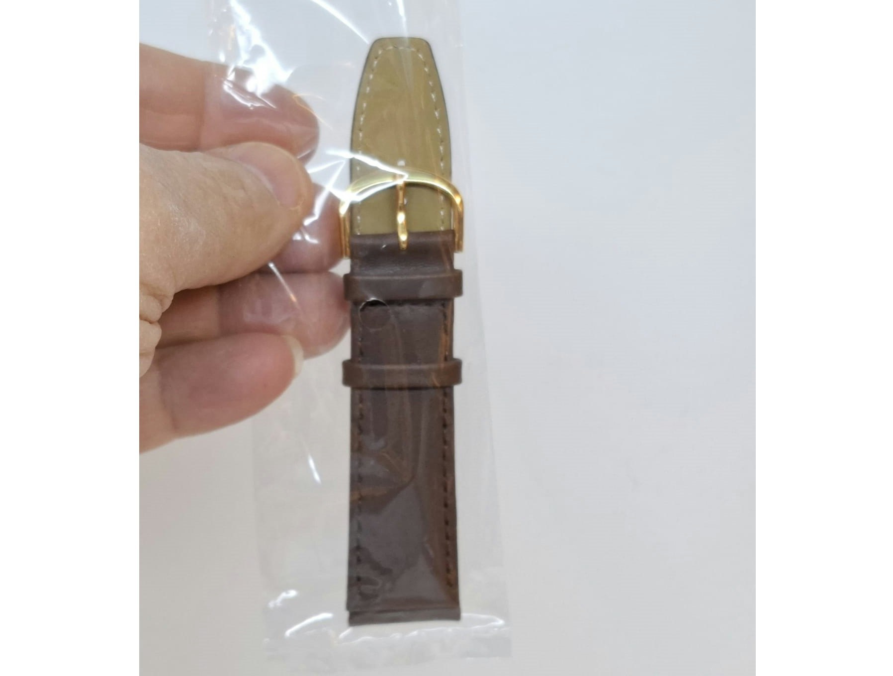 Armband BRUN KALVSKINN (22 mm)