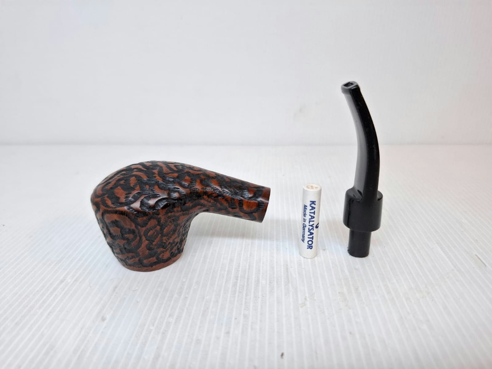 3 stycken Angelo pipor (rak + halvböjd + böjd)