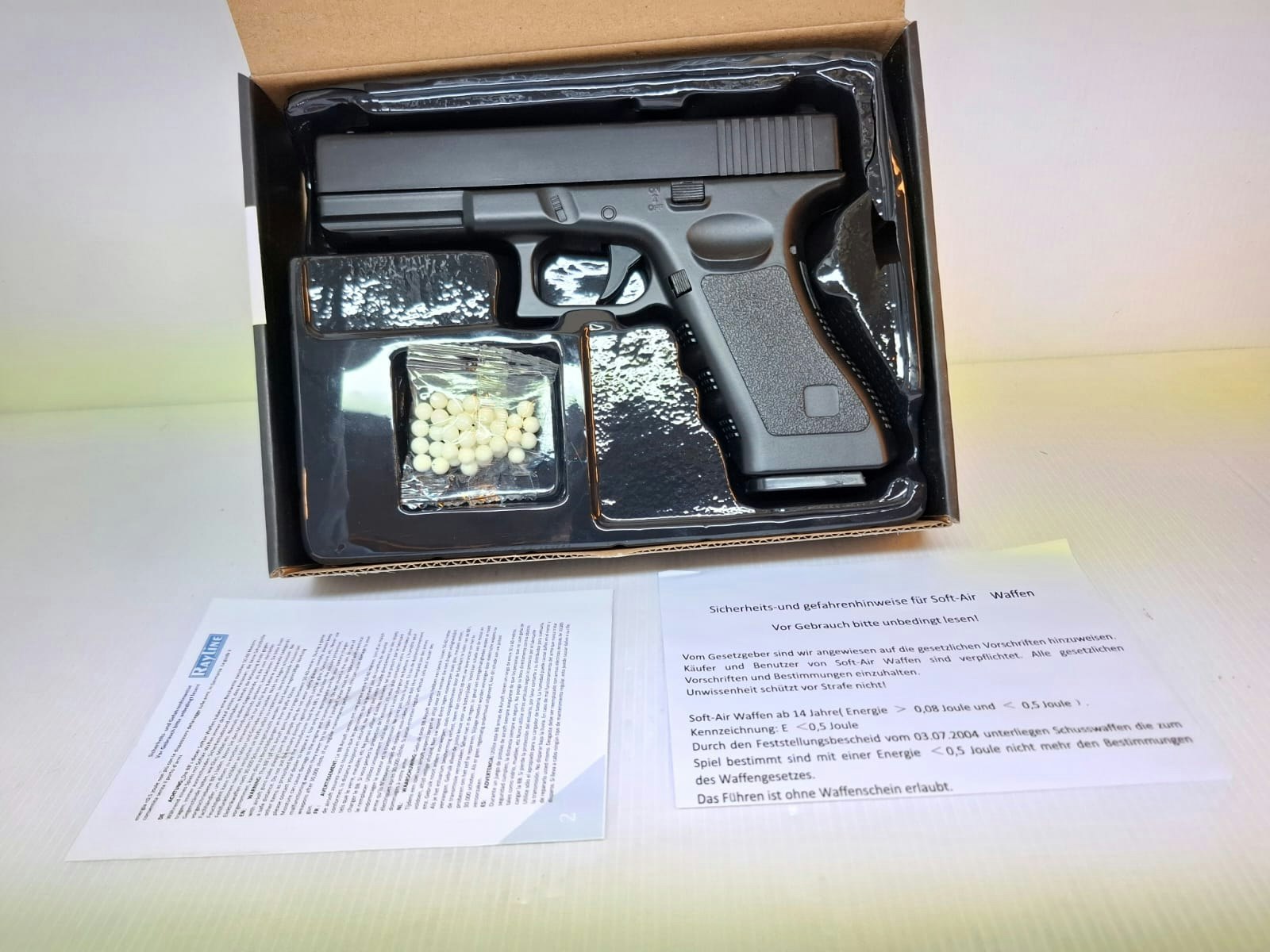 Soft Air Gun "Glock" Metall (Air Soft)