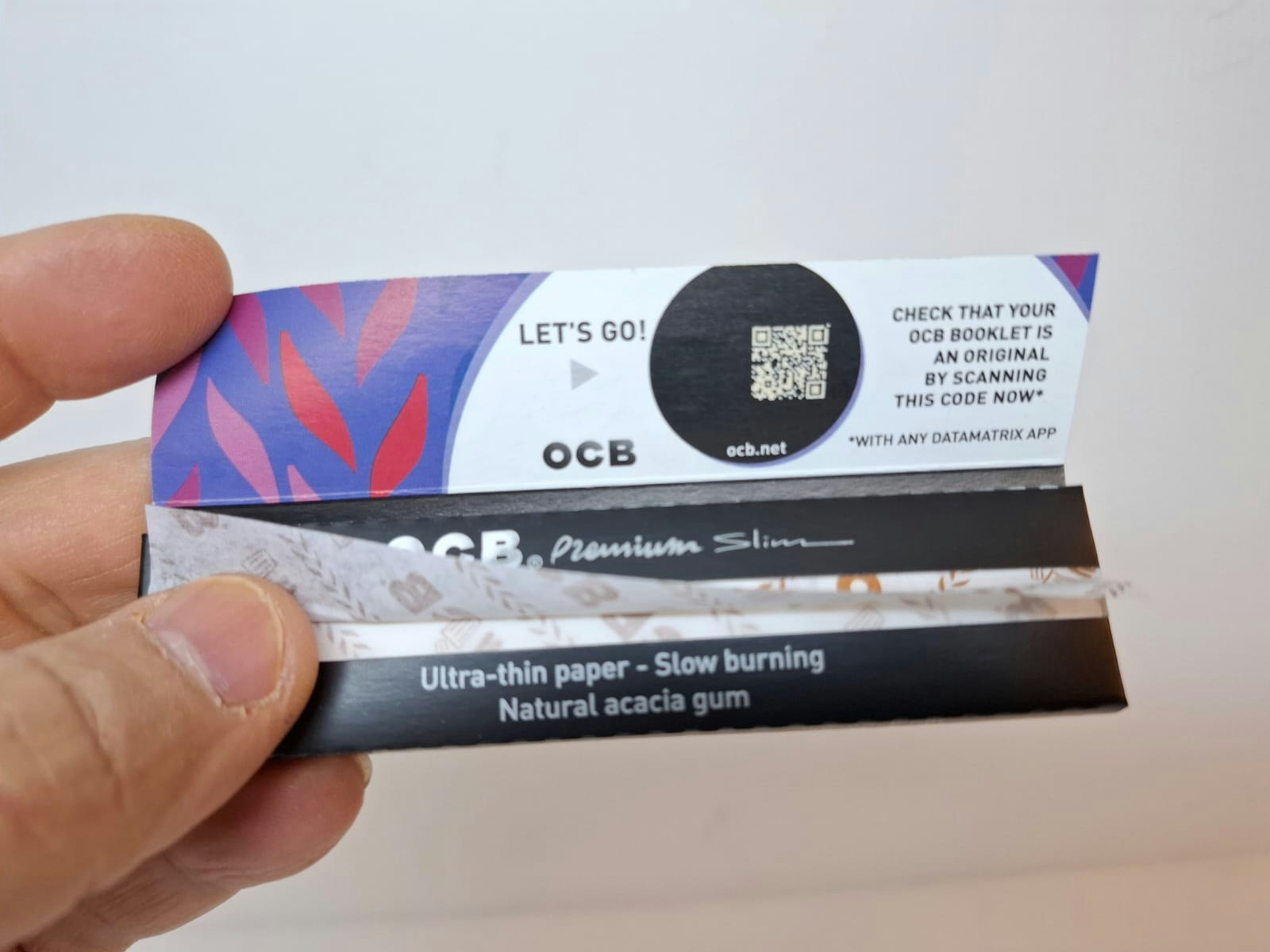 OCB Kingsize Slim (8 förpackningar) cigarettpapper