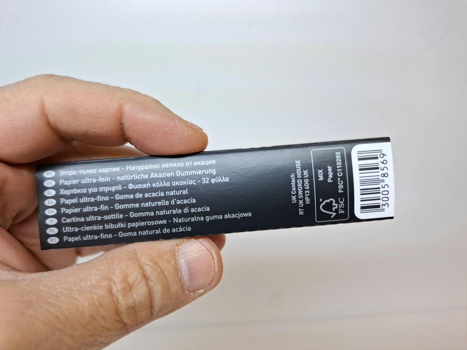 OCB Kingsize Slim (8 förpackningar) cigarettpapper