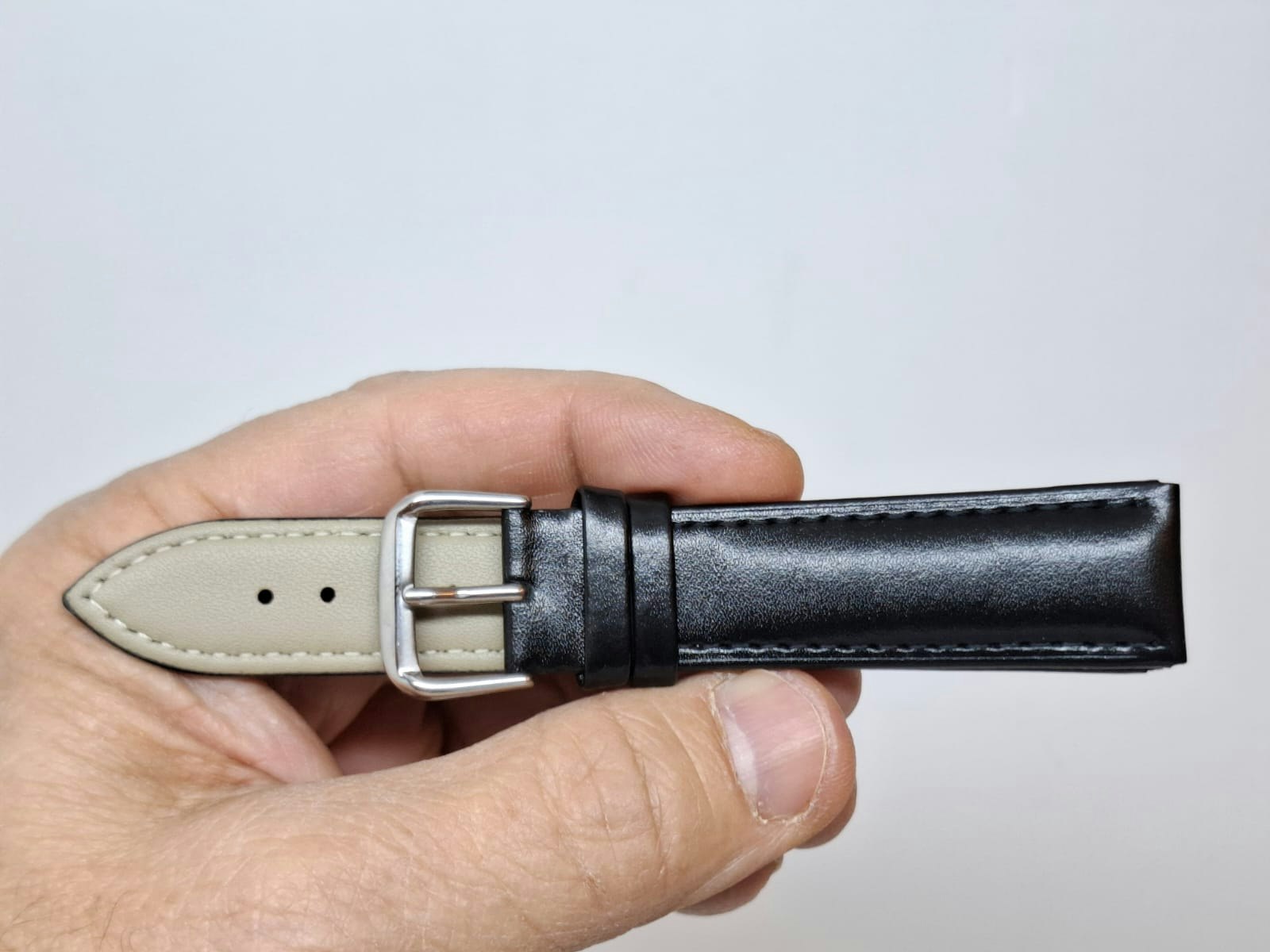 Armband SVART (20 mm) + tillbehör