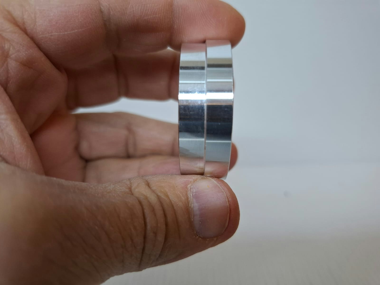 Pressplattor Dubbelskruvade Aluminium (25 st)