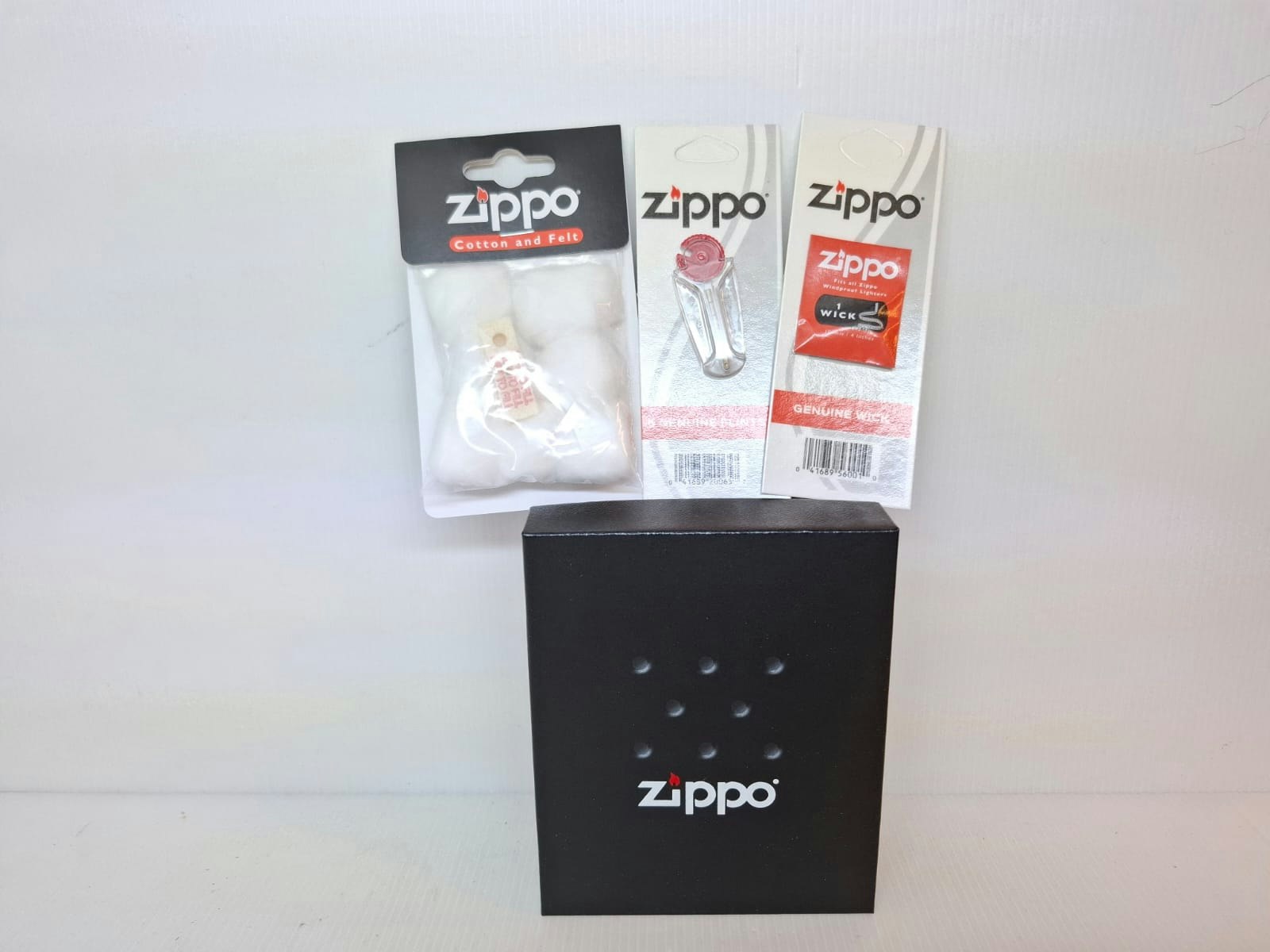 Presentförpackning ZIPPO + tillbehör