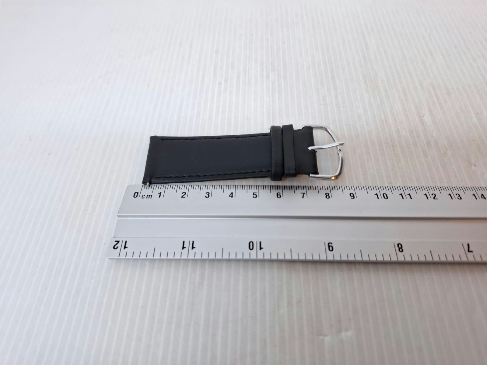 2st: Armband BRUN/SVART KALVSKINN (26 mm)