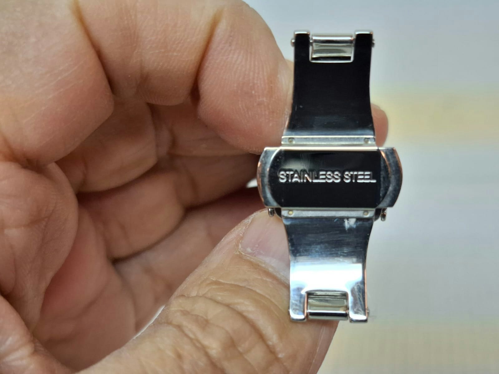 Armband SVART "METALL" (18 mm)