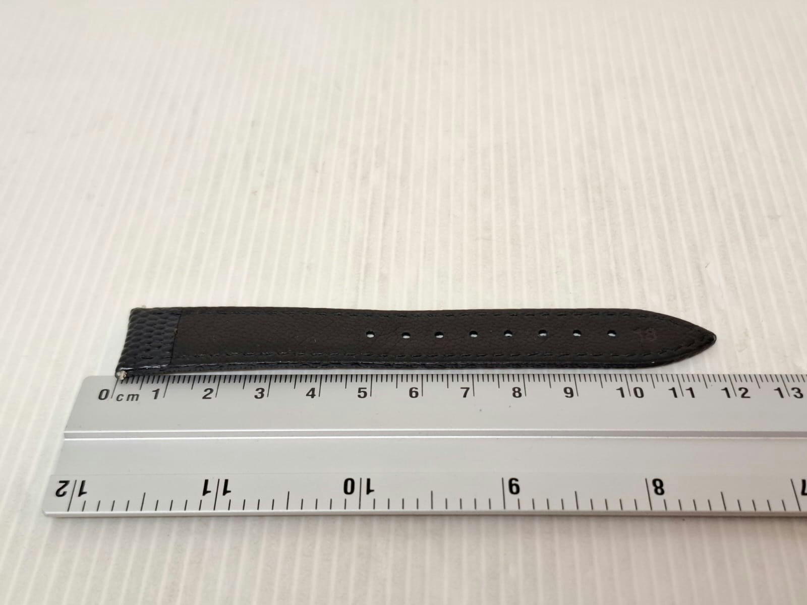 Armband SVART "METALL ORM" (18 mm)