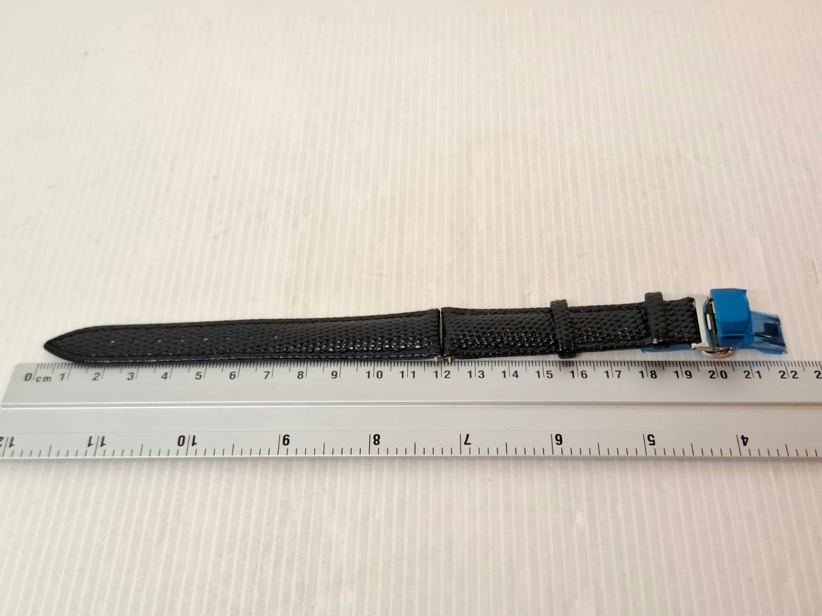 Armband SVART "METALL ORM" (18 mm)