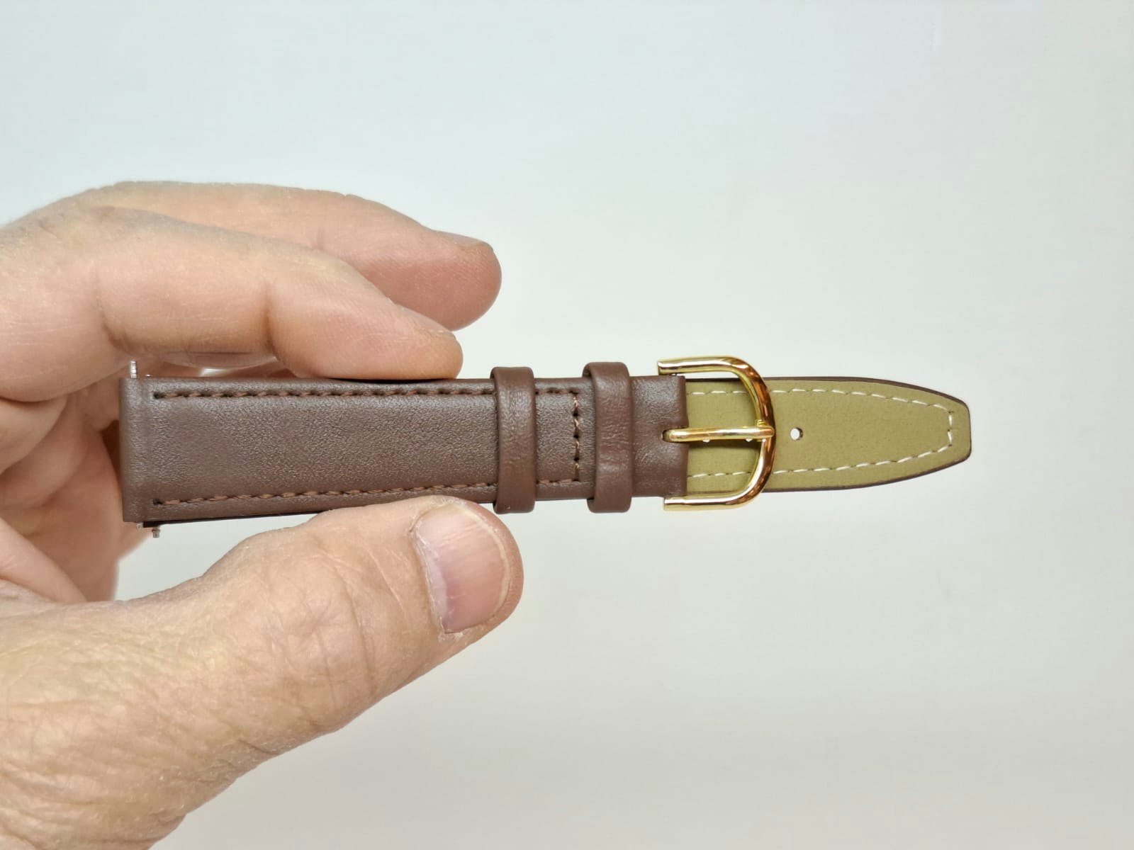 Armband BRUN KALVSKINN (18 mm)