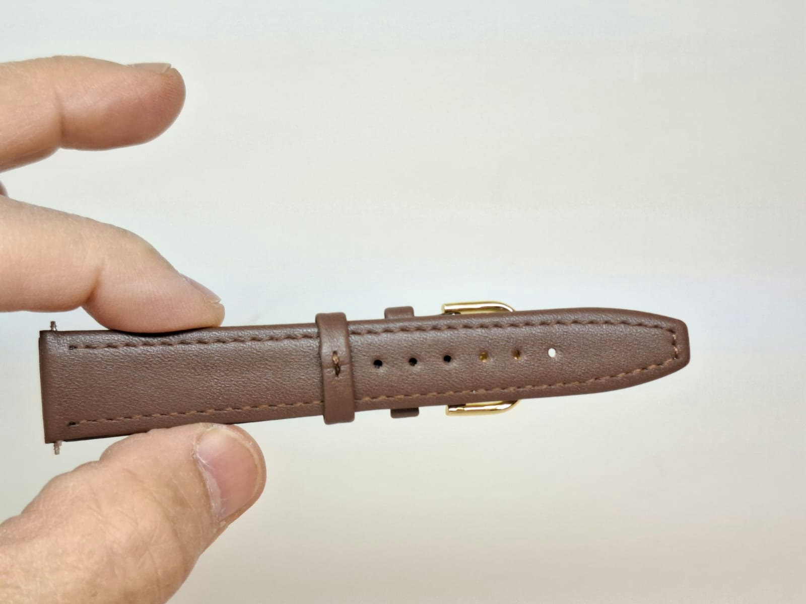 Armband BRUN KALVSKINN (18 mm)