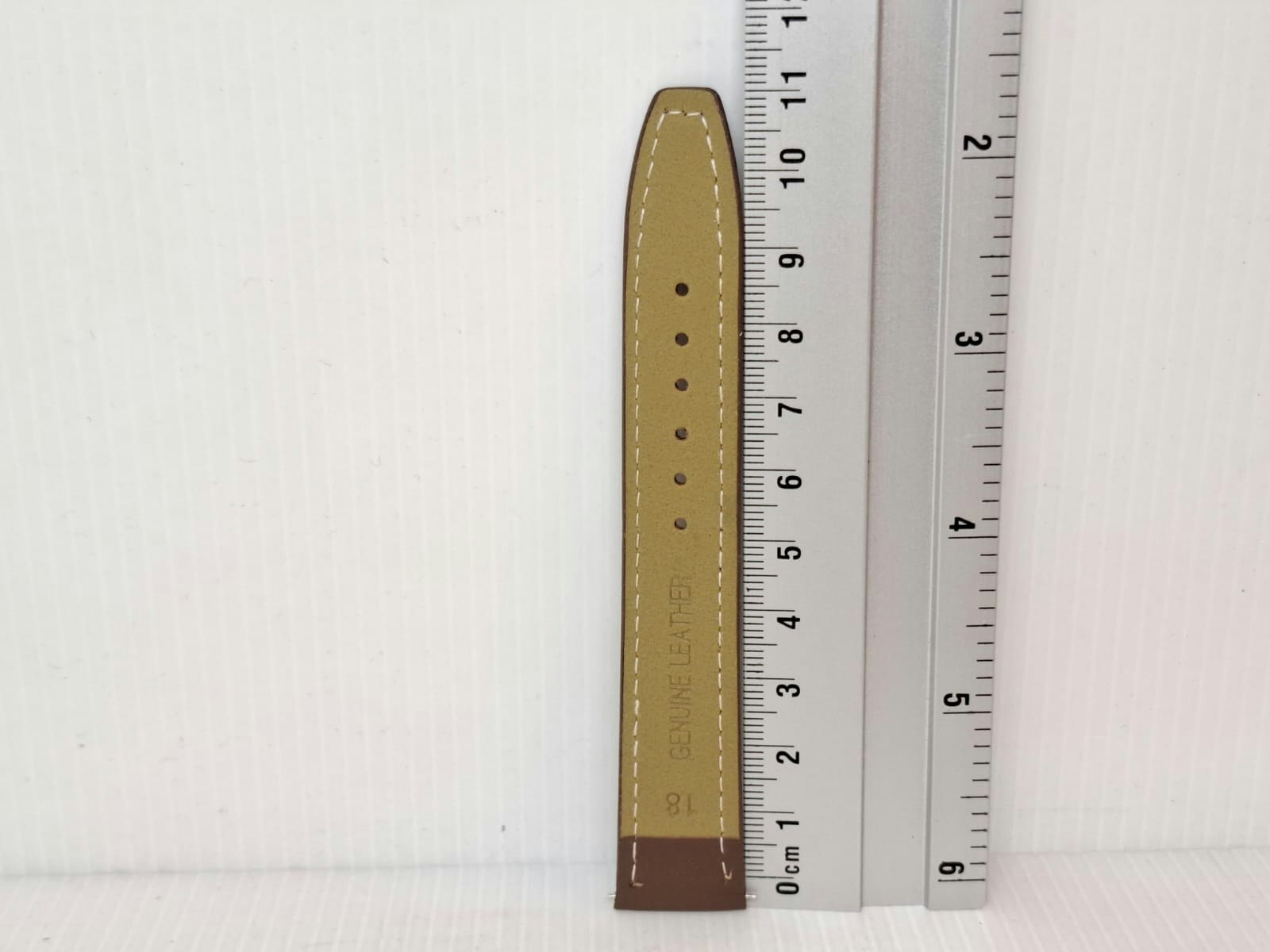 Armband BRUN KALVSKINN (18 mm)