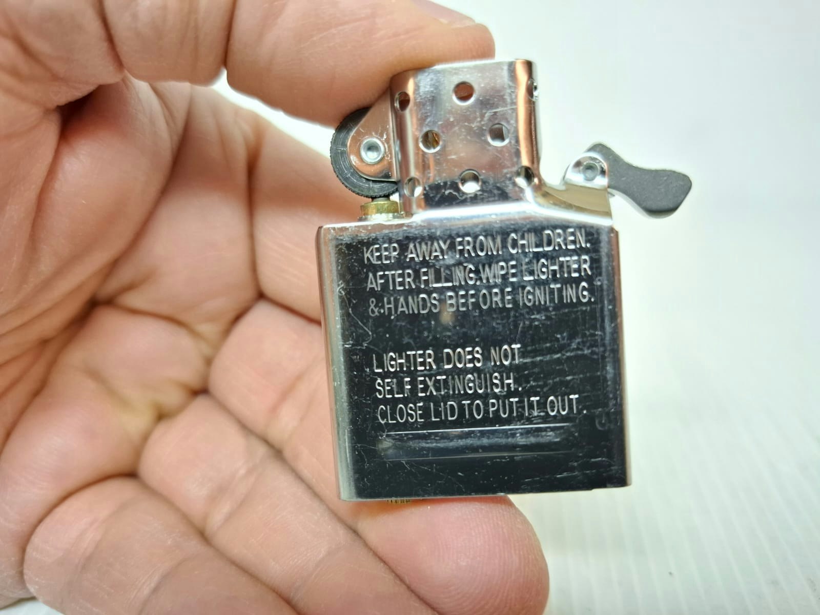 Zippotändare BLANK + tillbehör