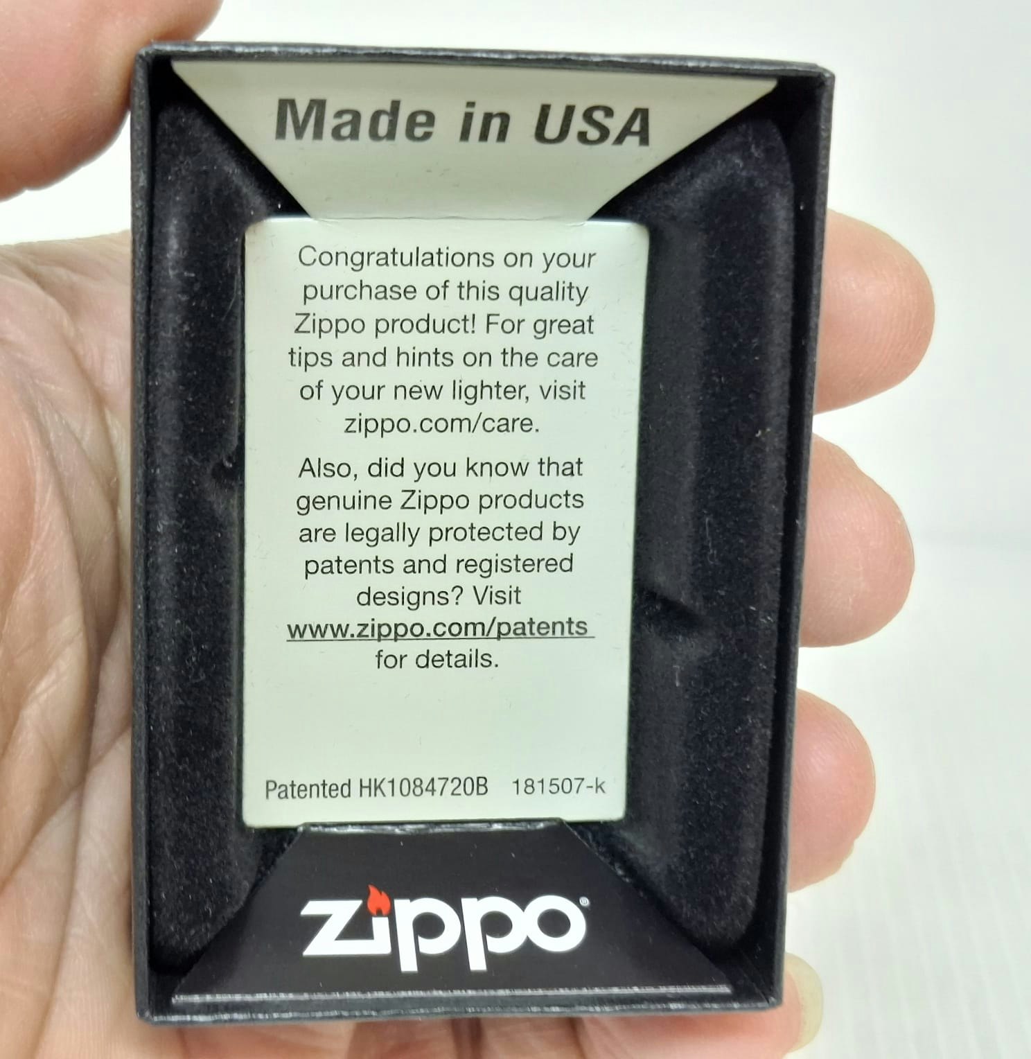 Zippotändare BLANK + tillbehör