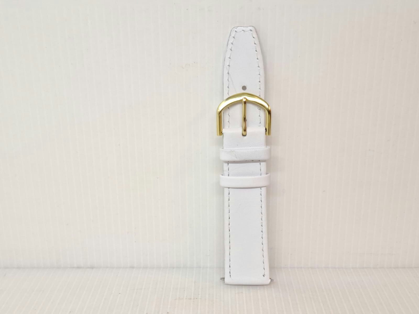 Armband VIT KALVSKINN (20 mm)