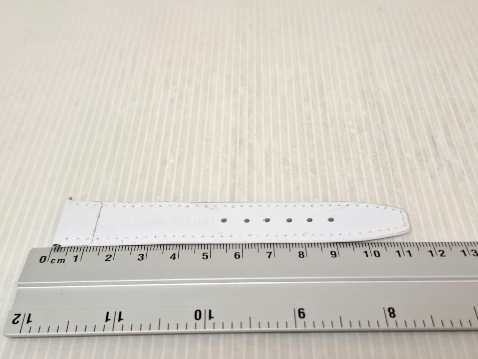 Armband VIT KALVSKINN (20 mm)