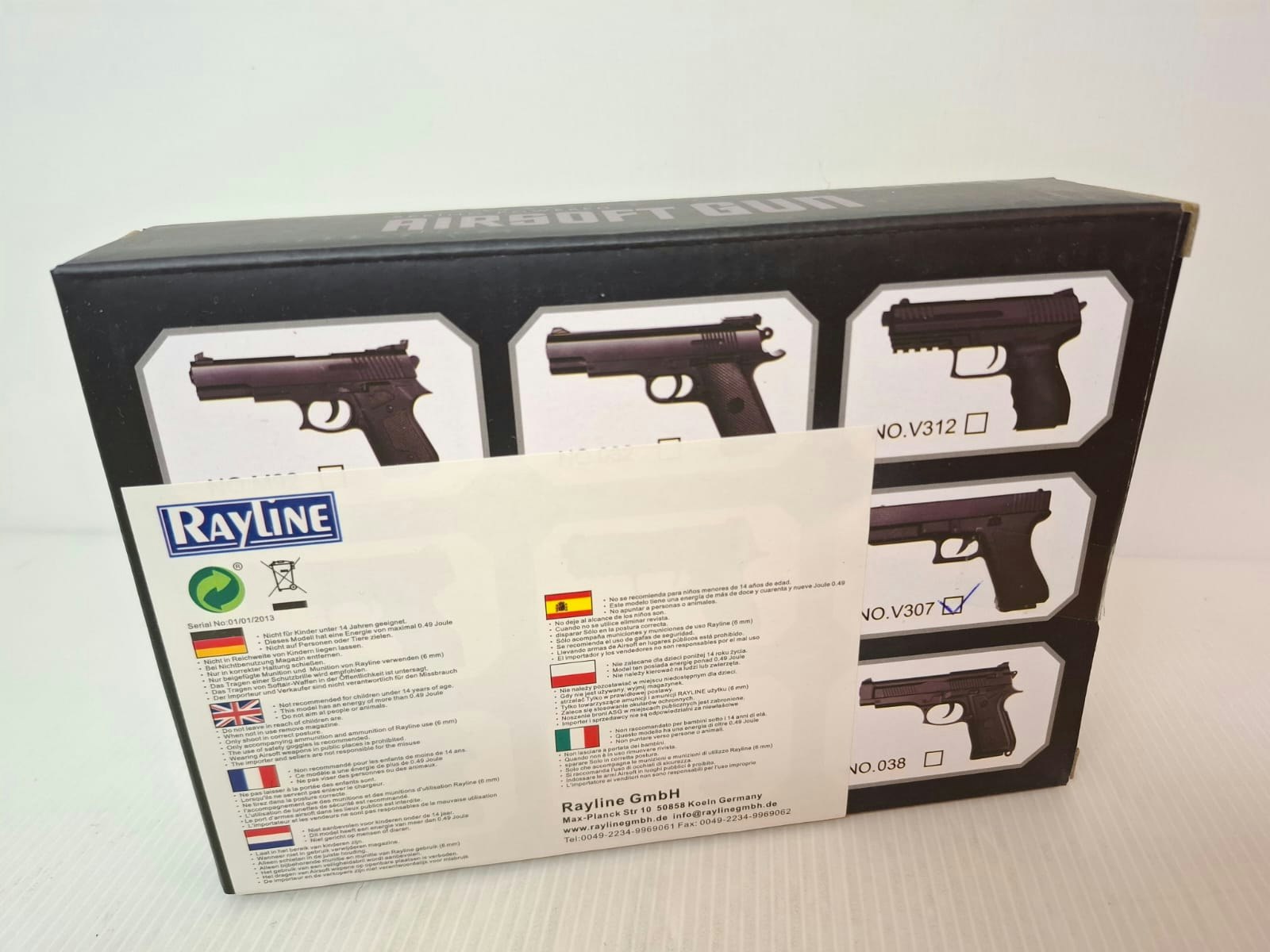 Soft Air Gun "Glock" Plast (Air Soft)