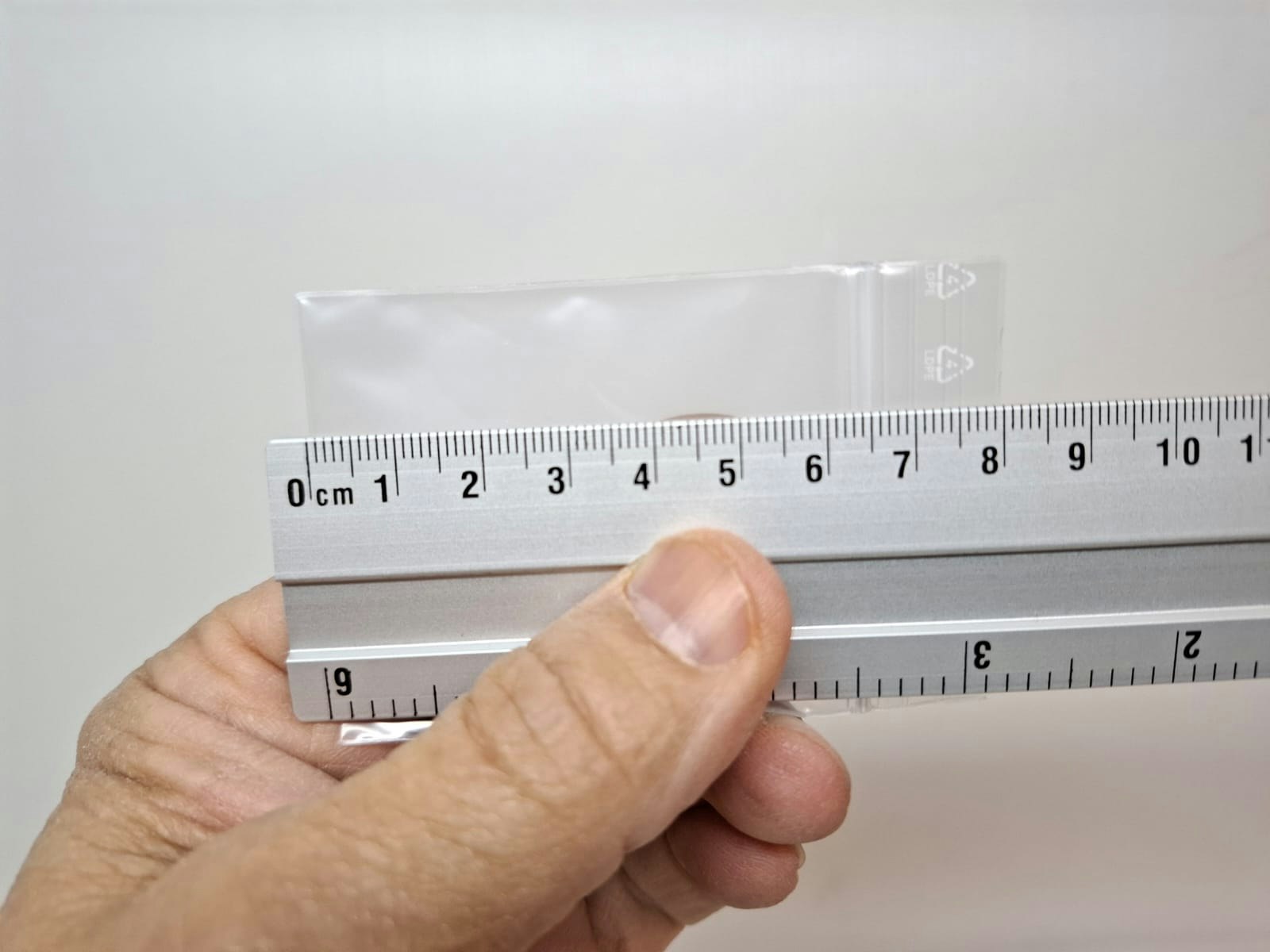 DISPLAY: Blixtlåspåsar / Zippåsar: 55x65 mm TJOCK (0.090mm)