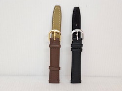 Armband BRUN/SVART KALVSKINN (14 mm)