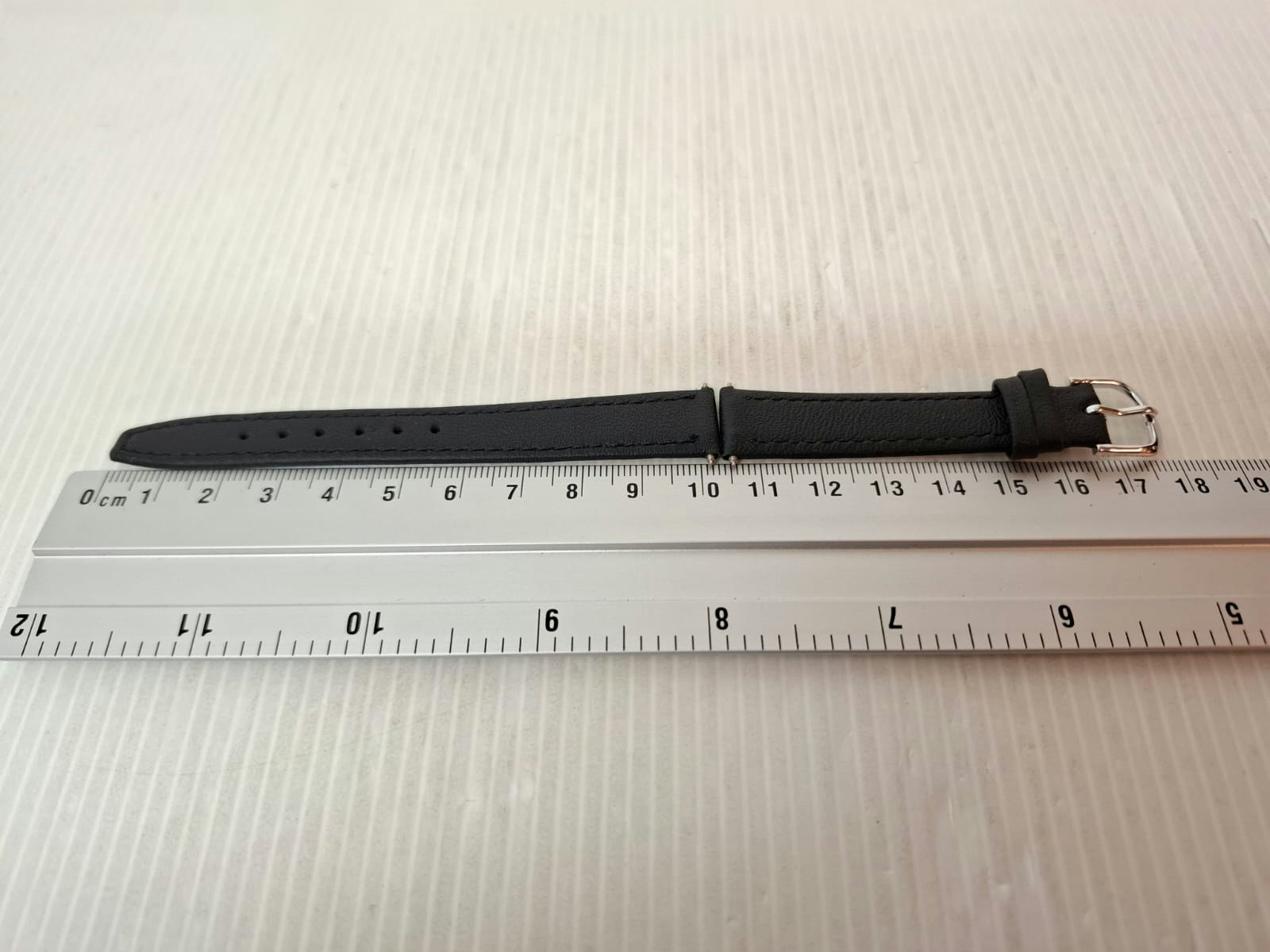 Armband BRUN/SVART KALVSKINN (14 mm)