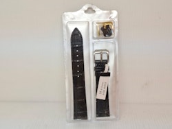 Armband SVART (18 mm) + tillbehör