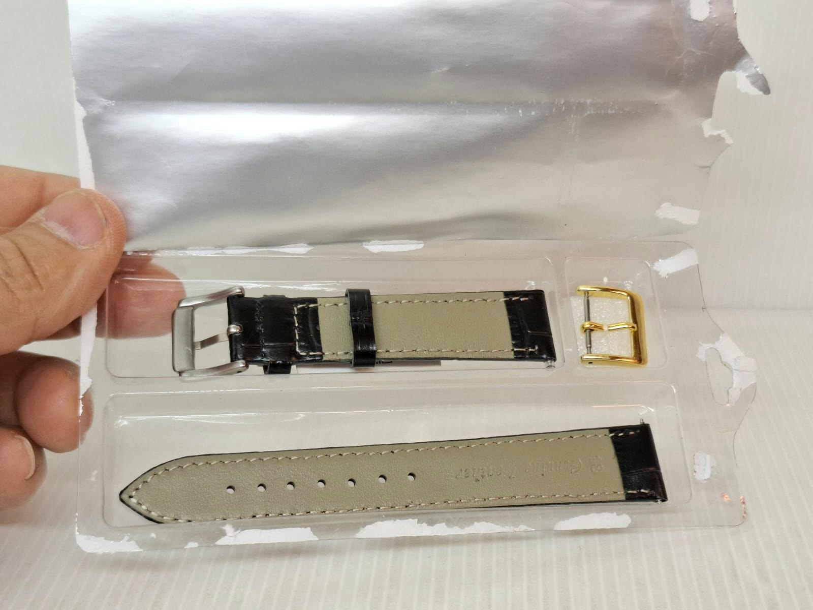 Armband SVART (18 mm) + tillbehör