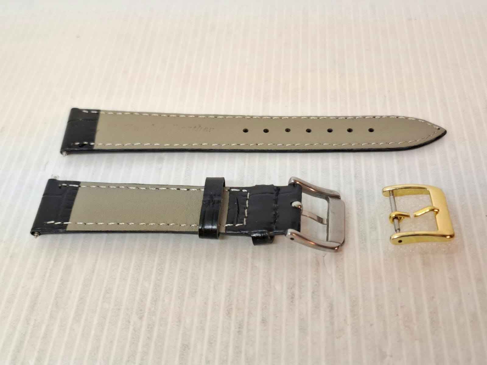 Armband SVART (18 mm) + tillbehör
