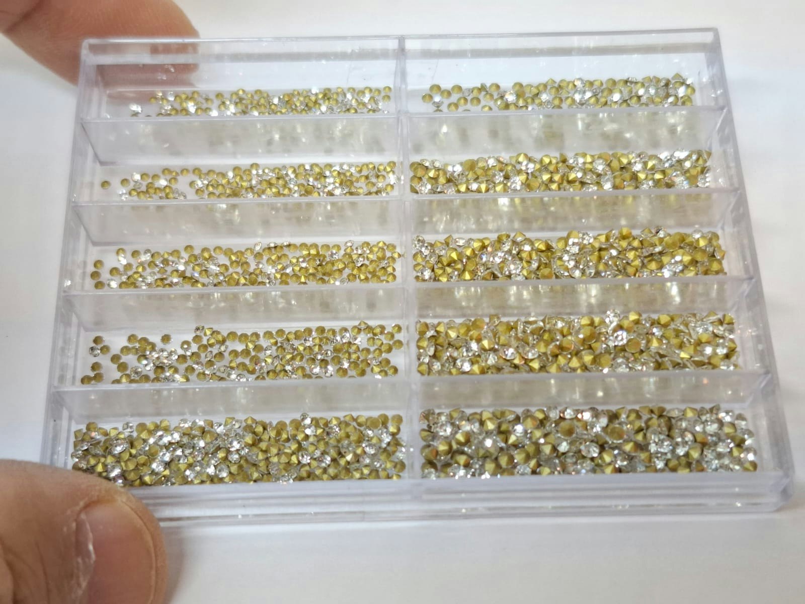 Set med Strass-stenar (Rhinestone Diamonds)