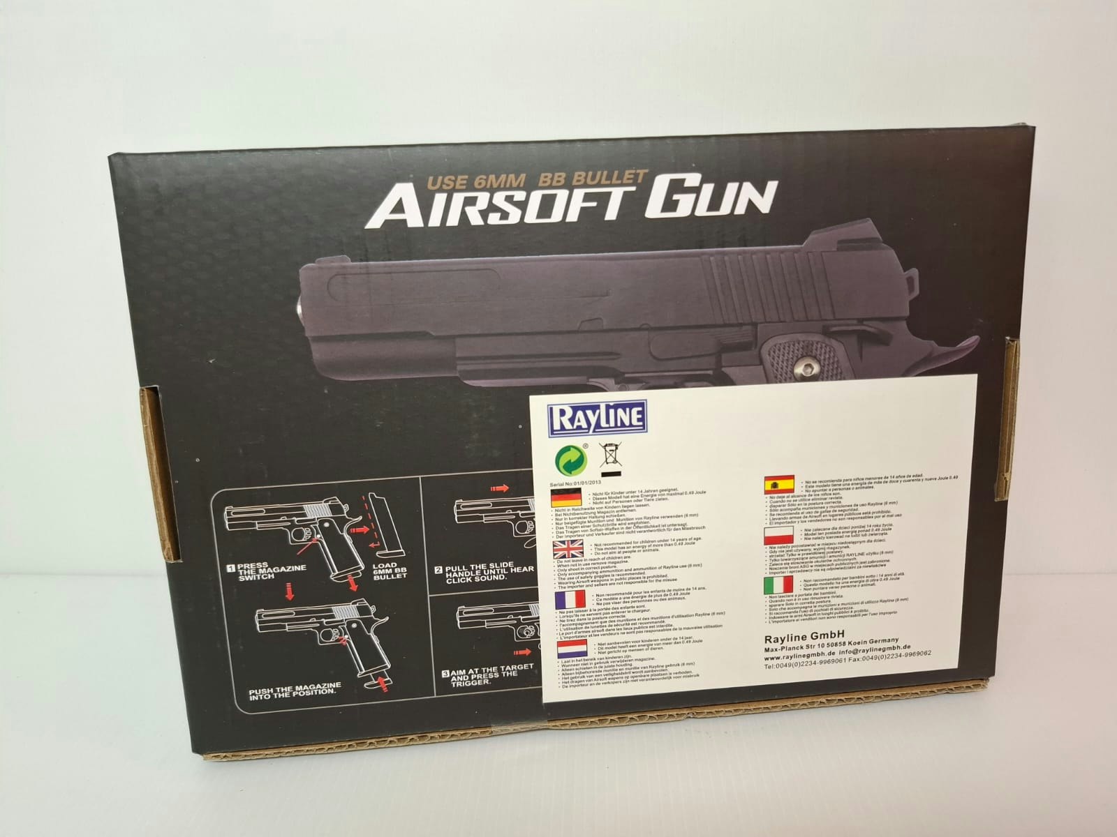 Soft Air Gun Colt 2 (Air Soft)