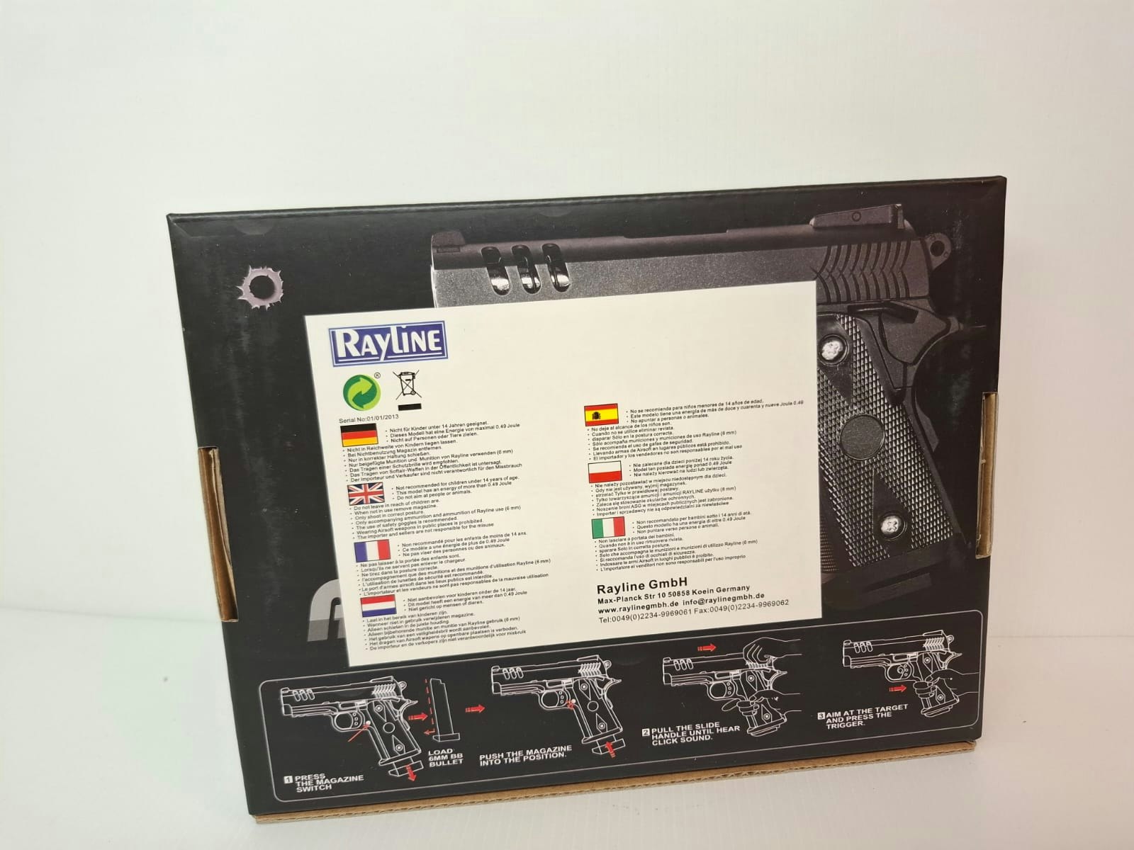 Soft Air Gun Zink (Air Soft)