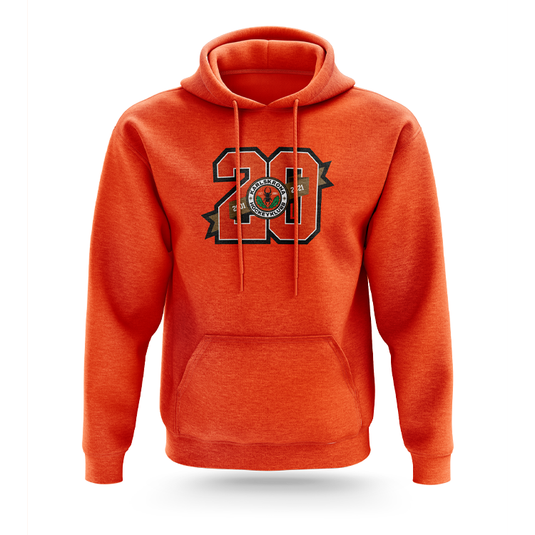 KHK jubileums hoodie Sr, orange