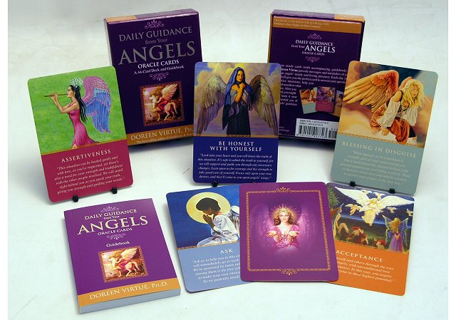 Daily Guidance From Your Angels by  Doreen Virtue UTAN SKYDDSPLAST