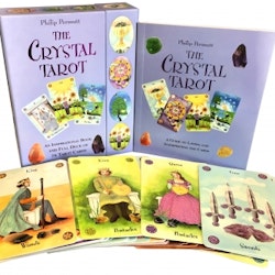 The Crystal Tarot : An Inspirational Book and Full Deck of 78 Tarot Cards by Philip Permutt