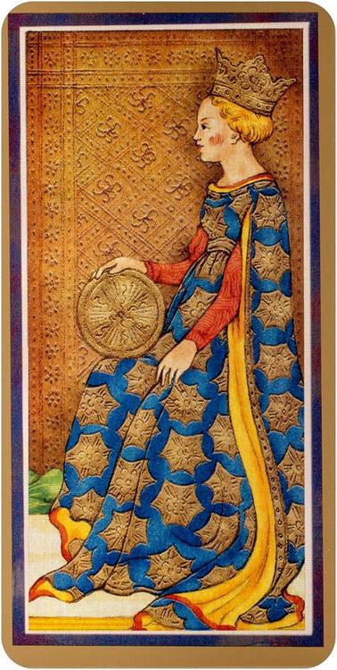 Gyllene tarot: Visconti-Sforzakortleken av Mary Packard
