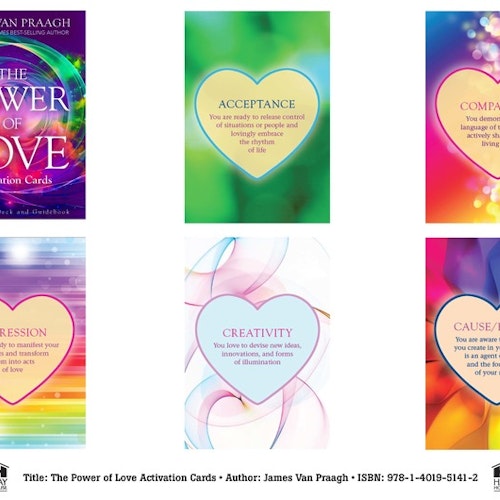 The Power of Love Activation Cards by Mr James Van Praagh