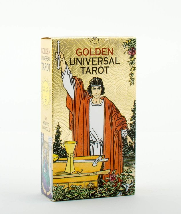 Golden Universal Tarot by Roberto De Angelis