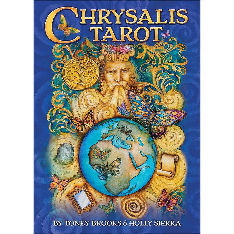 Chrysalis Tarot Companion Book by Holly Sierra, Toney Brooks