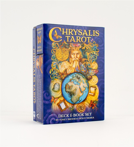Chrysalis Tarot deck and book set by Holly Sierra, Toney Brooks