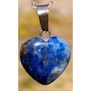 1 st Lapis Lazuli hjärta, hänge