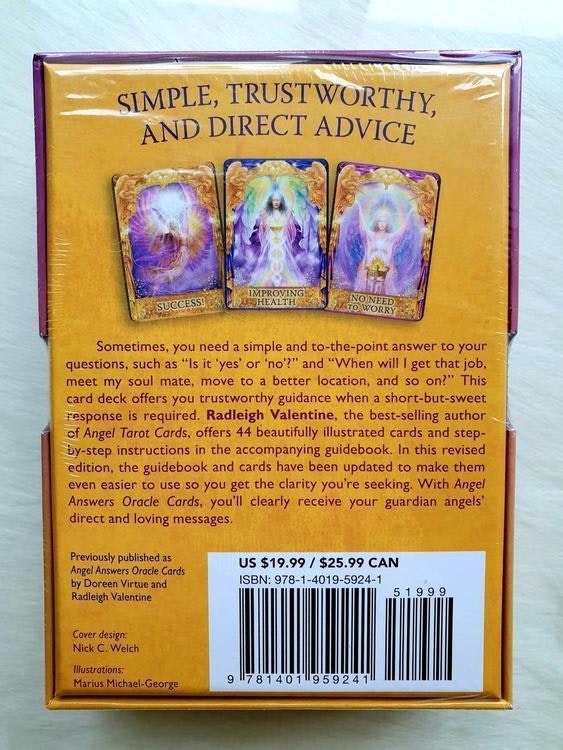 Angel Answers Oracle Cards by Radleigh Valentine