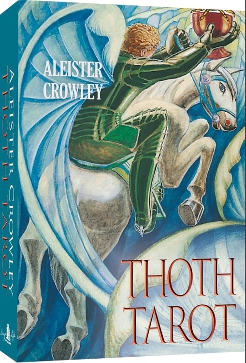 English Aleister Crowley Thoth Tarot