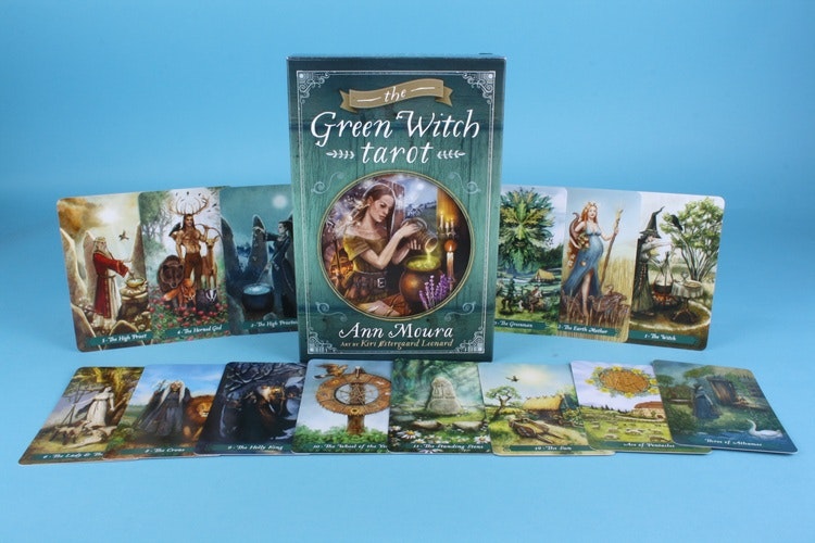 The Green Witch Tarot  by Ann Moura, Kiri Ostergaard Leonard